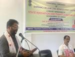 Co-Vice Chairman Sri Dhruba Prasad Baishya inaugurated Civil Service centre of Darrang College.